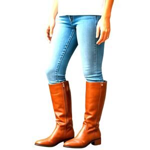 Merona 9 Brown Women's Knee Length Riding Boot